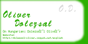 oliver dolezsal business card